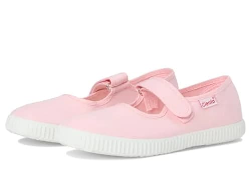 Cienta Kids Shoes 56000 Light Pink 1.5 Little Kid | Washable Canvas Mary Jane thumbnail 1