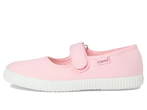 Cienta Kids Shoes 56000 Light Pink 1.5 Little Kid | Washable Canvas Mary Jane thumbnail 6