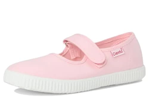 Cienta Kids Shoes 56000 Light Pink 1.5 Little Kid | Washable Canvas Mary Jane thumbnail 9