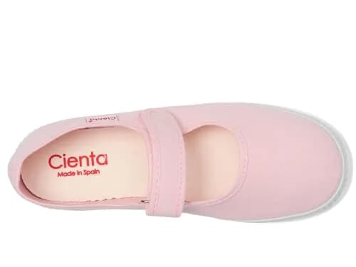 Cienta Kids Shoes 56000 Light Pink 1.5 Little Kid | Washable Canvas Mary Jane thumbnail 2