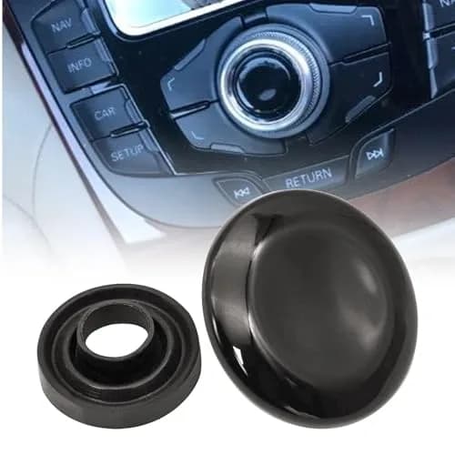 SecosAutoparts Navigation Button Joystick Console Center Button Cover 8K0998068 for Audi A4-S8 (2004-2015) | Direct Fit Replacement thumbnail 6