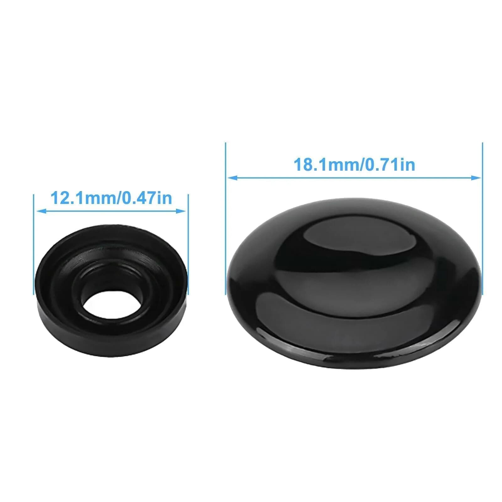 SecosAutoparts Navigation Button Joystick Console Center Button Cover 8K0998068 for Audi A4-S8 (2004-2015) | Direct Fit Replacement - view 2