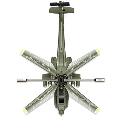 POCO DIVO Apache AH-64 Helicopter RC Flight Infrared 3CH Gyro Military Model | 8.7" L x 2.8" W x 3.7" H | 190mm Main Rotor thumbnail 4