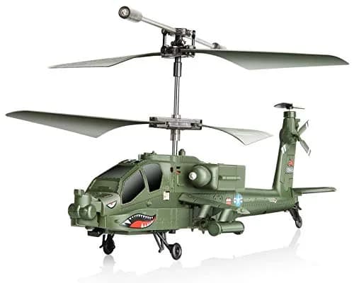 POCO DIVO Apache AH-64 Helicopter RC Flight Infrared 3CH Gyro Military Model | 8.7" L x 2.8" W x 3.7" H | 190mm Main Rotor thumbnail 2