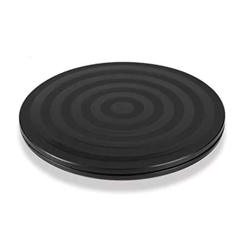 ZELARMAN 8" (20.32 cm) Heavy Duty Rotating Garden Swivel Stand | Smooth 360° Rotation for Bonsai Trimming & Display thumbnail 1