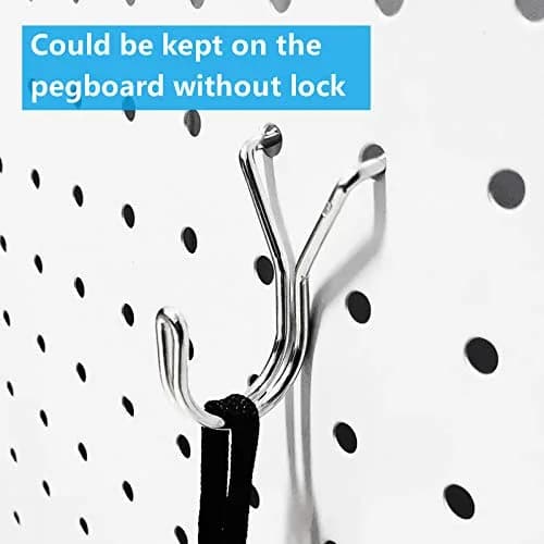 FRIMOONY 188-Piece Pegboard Hook and Accessory Set with Bins and Locks | 1.56 kg (3.44 lb) thumbnail 5