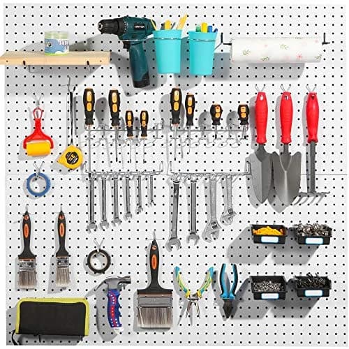 FRIMOONY Pegboard Hooks with Bins & Locks, 204 PCS (80 Locks) | Organize Tools & Supplies thumbnail 7