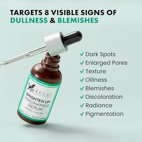Eclat Skincare Clarifying Niacinamide Serum 30ml (1 Fl Oz) | Brightens Skin Tone & Minimizes Pores thumbnail 3