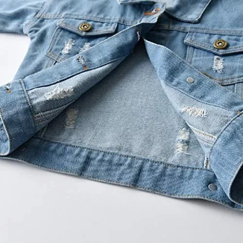 CM C&M WODRO Baby Denim Jacket 12-18 Months | Classic Casual Outerwear for Toddler Boys & Girls thumbnail 7