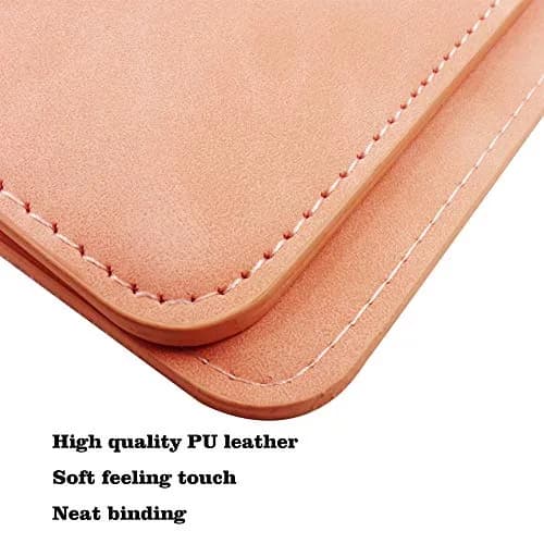 tutata A5 PU Leather Notebook Binder Pink 18.3 cm (7.2 in) | Refillable 6-Ring Cover for A5 Filler Paper thumbnail 7