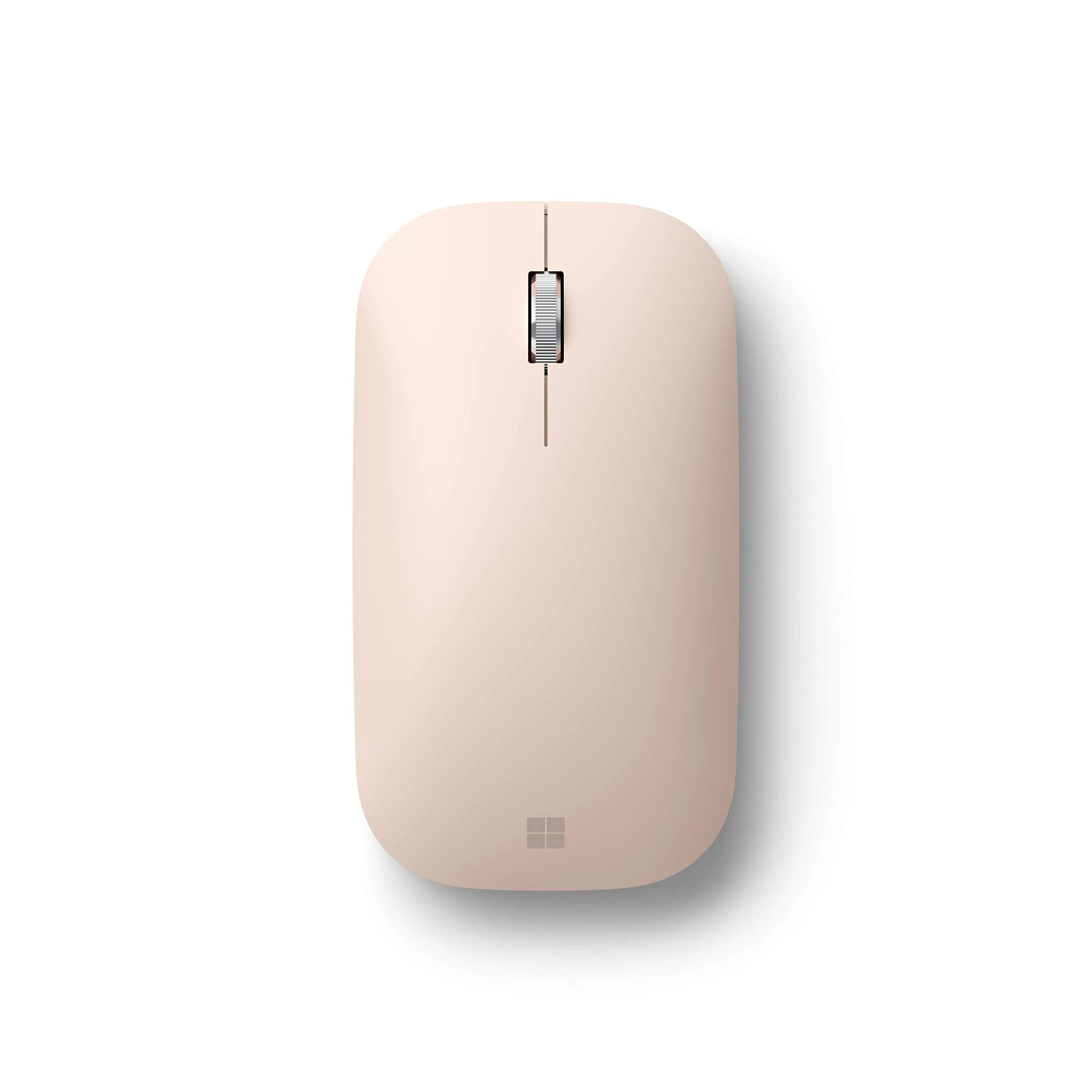 Microsoft Bluetooth Surface Mobile Mouse - Sandstone | Ambidextrous Ergonomic Design thumbnail 2