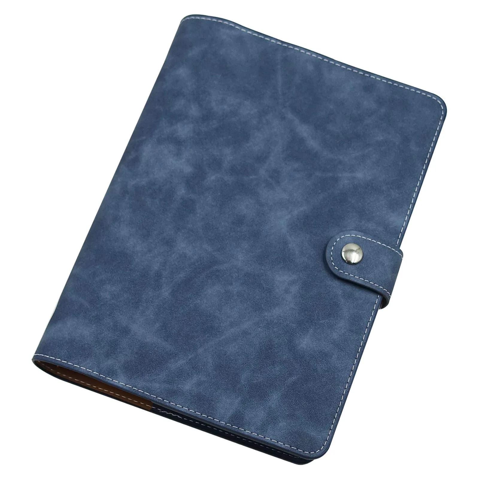 tutata A5 PU Leather Notebook Binder 18.1 cm (7 x 9.25 IN) | Refillable 6-Ring Cover for A5 Filler Paper - main product image