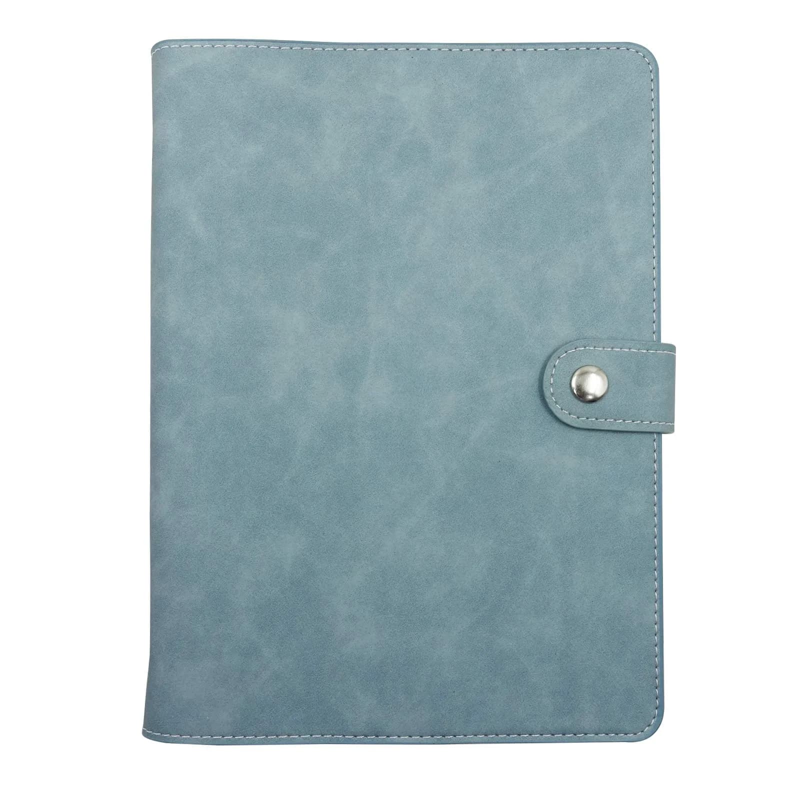 tutata A5 PU Leather Notebook Binder Cover, Refillable 6-Ring, Cyan | Holds 80-100 Sheets - view 8