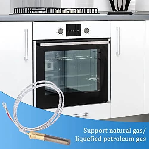 ChangTa Gas Fryer Thermopile Thermocouple 2-Wire Replacement for Imperial Elite Frymaster Dean Pitco and Italian FAGE Gas Pizza Oven | Corrosion-Resistant, Long Service Life thumbnail 7