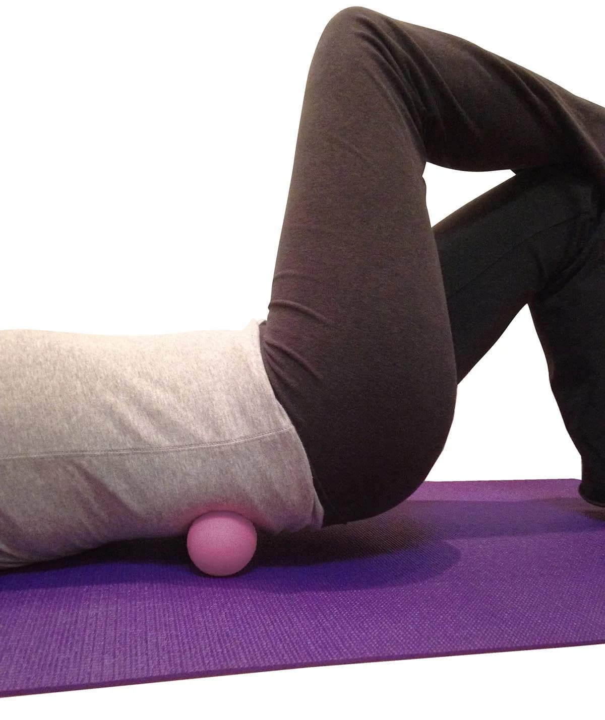 Kieba Massage Lacrosse Balls - Set of 2 Firm Pink and Purple Balls (2.5 in) - view 2