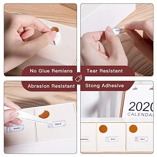 Phomemo Labels-D30 Adhesive Thermal White Label Paper 12mm x 40mm | Water & Abrasion Resistant, BPA Free (70-120 chars) thumbnail 6