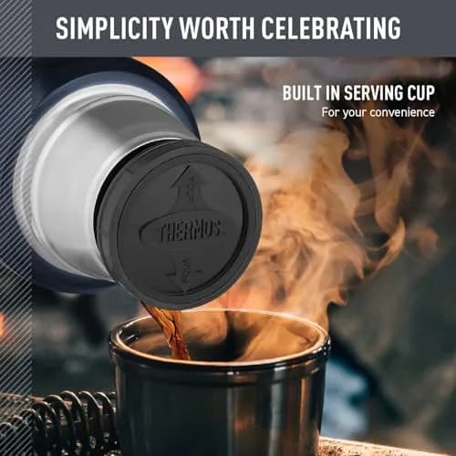 THERMOS Stainless King Vacuum-Insulated Compact Bottle 590ml (16 Ounce) | Hot 18 Hrs, Cold 24 Hrs thumbnail 4