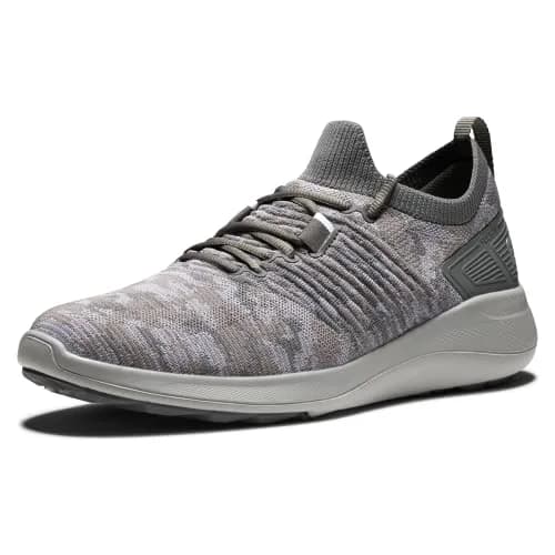 FootJoy Men's FJ Flex XP Golf Shoe, Camo Grey, Size 7 | Waterproof Breathable Athletic Shoe thumbnail 1