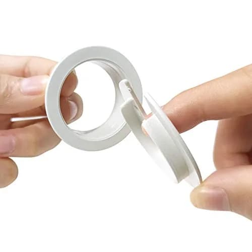 TTSAM 6pcs Plastic Wire Cord Cable Grommets Hole Cover for Desks | 35mm Mounting Hole Diameter thumbnail 7