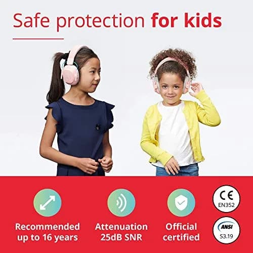 Alpine Muffy Kids Ear Muffs for Kids Ear Protection | 174 g (6.1 oz) | 3-16 Years thumbnail 2