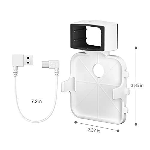 HOLACA Outlet Wall Mount for Blink Sync Module 2 | Easy Install, 2 Pack, White thumbnail 4