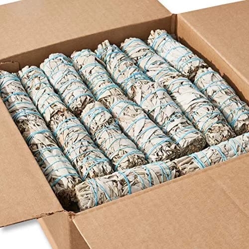 BLUE RIVER SAGE White Sage Smudge Sticks, 4 Inch, 25 Pack | Sustainably Grown & Purifies Energy thumbnail 1