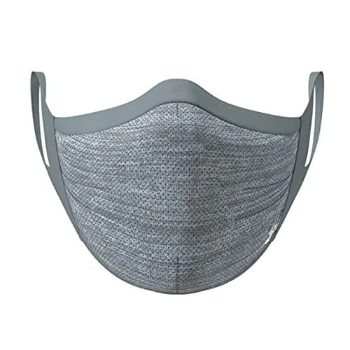 Under Armour Unisex Sports MaskDISC, Pitch Gray (013)/Silver Chrome, Large/X-Large | Breathable & Cool-Touch Fabric thumbnail 3