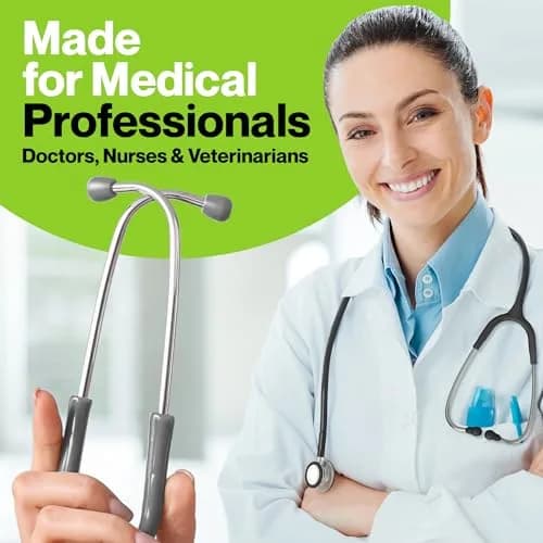 Durabasics Grey Stethoscope Ear Tips Set | Compatible with Littmann Classic III, Cardiology 3, 4, & IV thumbnail 4