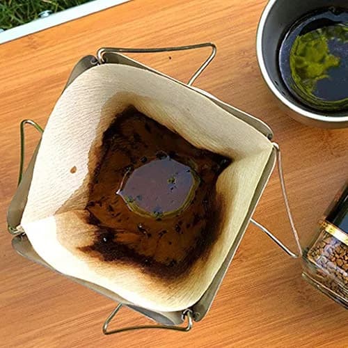Lanema Collapsible Coffee Drip Stainless Steel | Portable Foldable Camping Coffee Maker thumbnail 9
