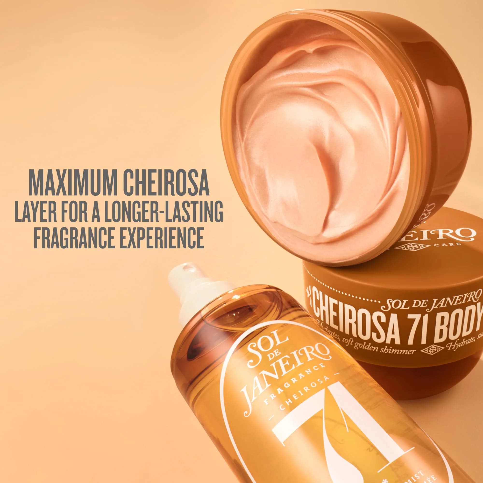 Sol de Janeiro Cheirosa 71 Hair & Body Fragrance Mist Travel Size 90mL (3.0 fl oz) | Caramelized Vanilla & Macadamia Nut Scent - view 5