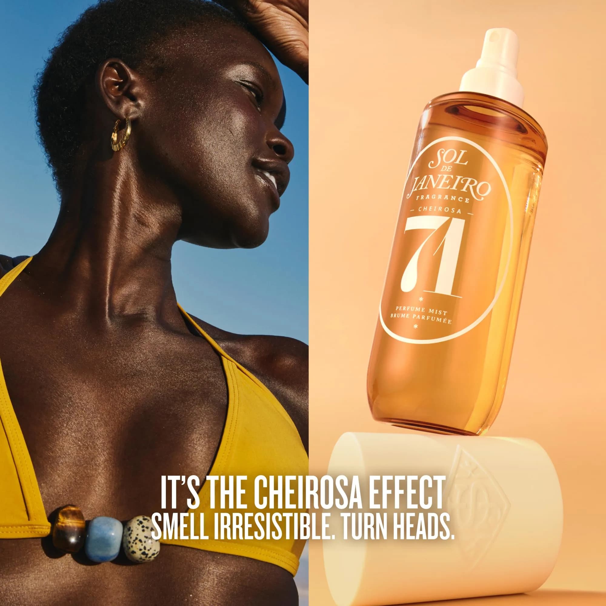 Sol de Janeiro Cheirosa 71 Hair & Body Fragrance Mist Travel Size 90mL (3.0 fl oz) | Caramelized Vanilla & Macadamia Nut Scent - view 6