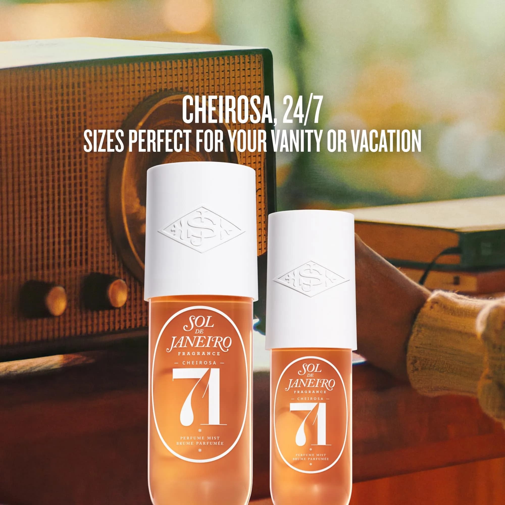 Sol de Janeiro Cheirosa 71 Hair & Body Fragrance Mist Travel Size 90mL (3.0 fl oz) | Caramelized Vanilla & Macadamia Nut Scent - view 7