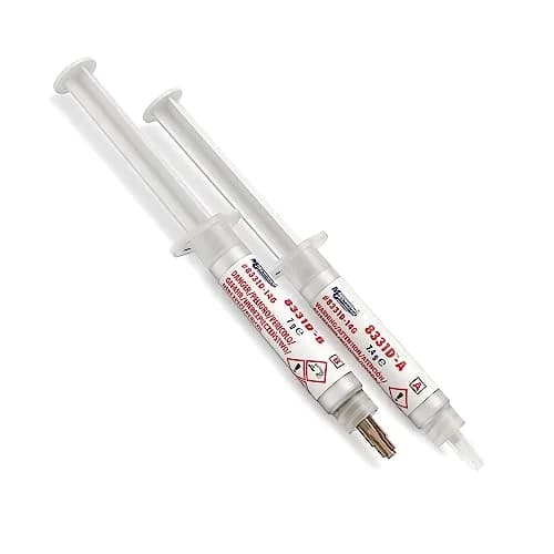 MG Chemicals 8331D Silver Conductive Epoxy Adhesive 14 Gram Kit | High Conductivity, 20 Min Working Time thumbnail 1