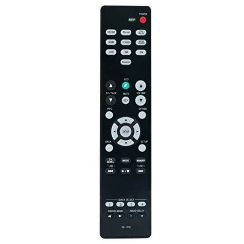 ZdalaMit RC-1216 Replacement Remote Control for Denon AV Receivers | Pre-Programmed Infrared Remote thumbnail 1