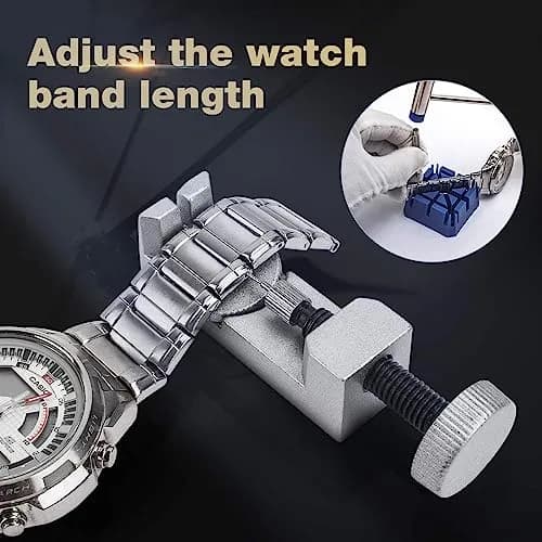 OneBom Watch Repair Kit Tool Set 188pcs | Professional Watch Band Link Opener Case Back Remover thumbnail 4