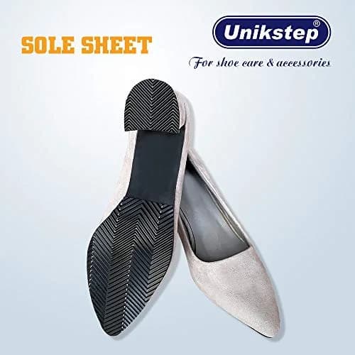 UNIKSTEP Shoe Sole Repair Rubber Sheets 7.1x4.7 Inches | Anti Slip & Noise Reduction, 2 Pairs thumbnail 6