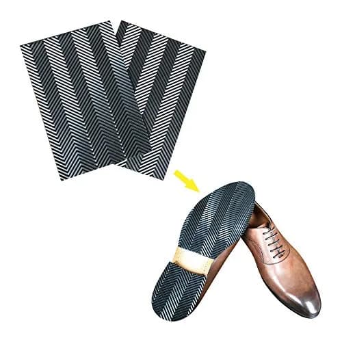 UNIKSTEP Shoe Sole Repair Rubber Sheets 7.1x4.7 Inches | Anti Slip & Noise Reduction, 2 Pairs thumbnail 3