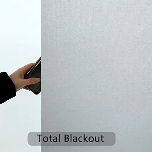 Everyday Celebration 29" W x 72" H Blackout Cordless Window Shade Salt | 100% Light Blocker thumbnail 4