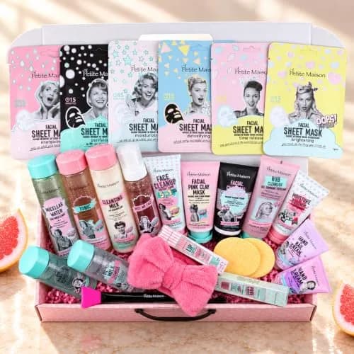 Petite Maison Luxury Spa Set - Skin Care Kit - 25-Piece Gift Box for Women & Teens | Complete At-Home Spa Routine thumbnail 2