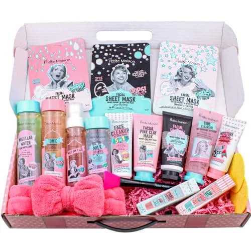 Petite Maison 18-Piece Luxury Spa & Skincare Gift Box for Women | All-in-One Self Care Set thumbnail 1