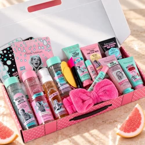 Petite Maison 18-Piece Luxury Spa & Skincare Gift Box for Women | All-in-One Self Care Set thumbnail 6