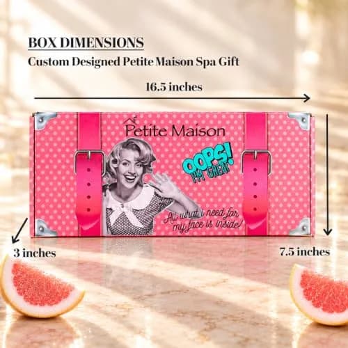 Petite Maison 18-Piece Luxury Spa & Skincare Gift Box for Women | All-in-One Self Care Set thumbnail 9