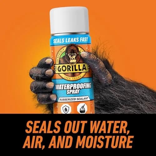 Gorilla Waterproofing Spray White 473ml (16 oz) | Seals Leaks & Cracks thumbnail 2