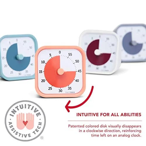 TIME TIMER Home MOD Visual Timer 60-Minute | 8.8cm (3.47 Inch) Diameter - view 4