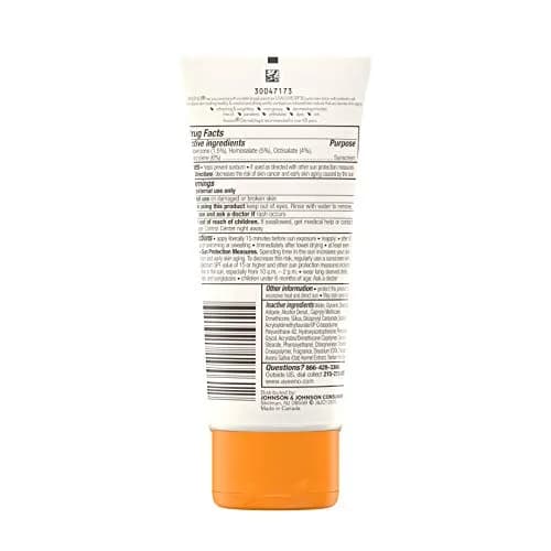 Aveeno Protect + Hydrate SPF 30 Sunscreen Lotion 89ml (3.0 Fl Oz) | Broad Spectrum Sun Protection for Full Body, Prebiotic Oat, Weightless, Sweat & Water-Resistant, Oxybenzone-Free thumbnail 8