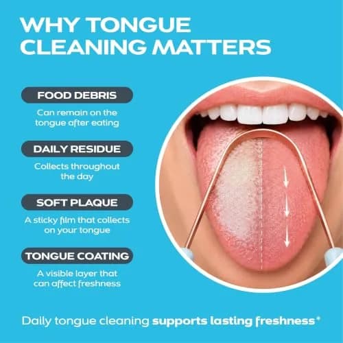 drTung's Copper Tongue Scraper - Adults & Kids Solid Copper | Gentle, Hygienic & Effective Oral Care thumbnail 3
