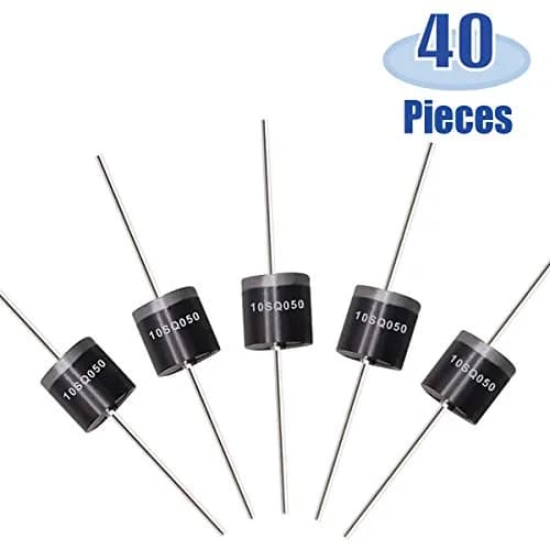 Tnisesm 10SQ050 Schottky Blocking Diode 50V 40 Pcs | Rectifier Diode Kit for Solar Panel thumbnail 3