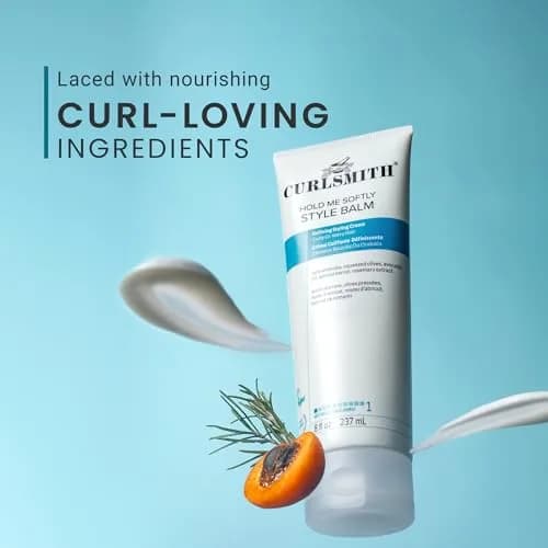 CURLSMITH Hold Me Softly Style Balm, 16 oz | Light, Nourishing Curl Cream for All Textures thumbnail 4
