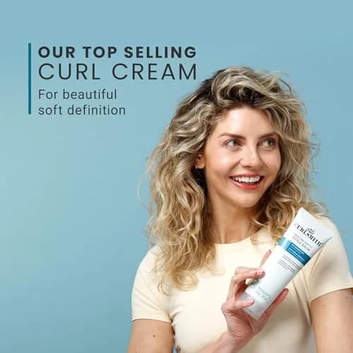 CURLSMITH Hold Me Softly Style Balm, 16 oz | Light, Nourishing Curl Cream for All Textures thumbnail 6