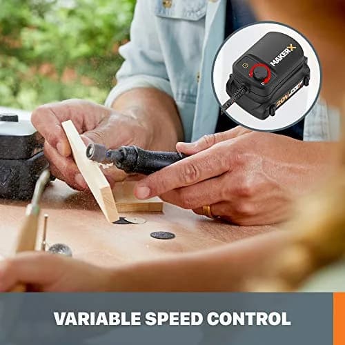 WORX MAKERX WX739L.9 20V Cordless Rotary Tool | Compact Brushless Power for Crafting & DIY thumbnail 5